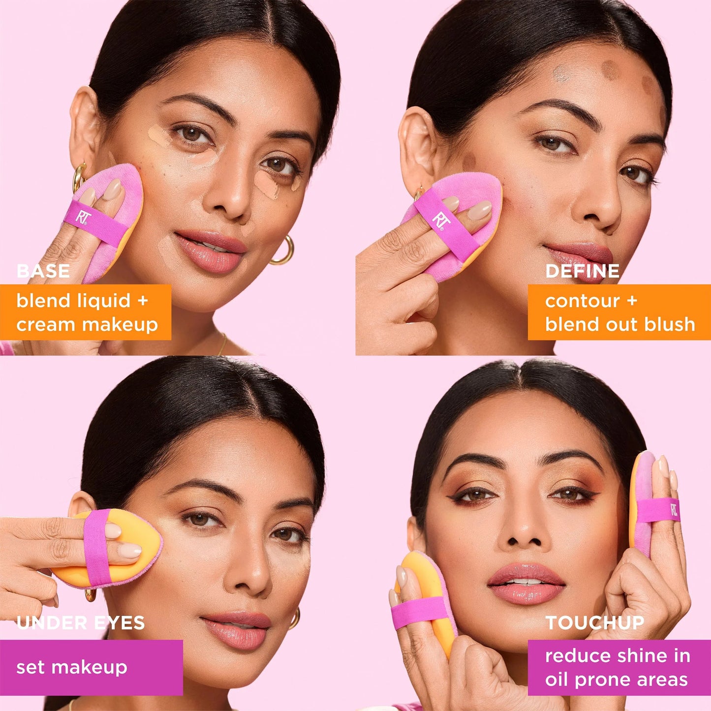 Real Techniques - Miracle 2-in-1 Powder Puff