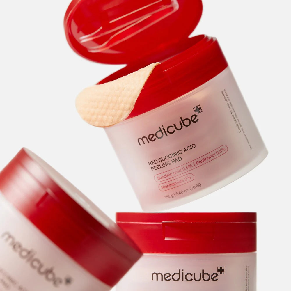 MEDICUBE - Red Succinic Peeling Pad - 70 Pads