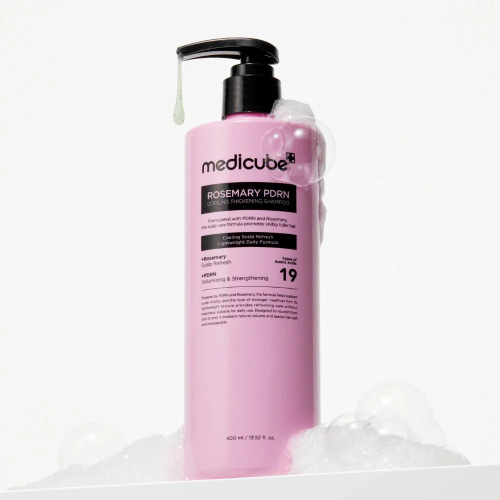 MEDICUBE - ROSEMARY PDRN COOLING THICKENING SHAMPOO | 400 ML