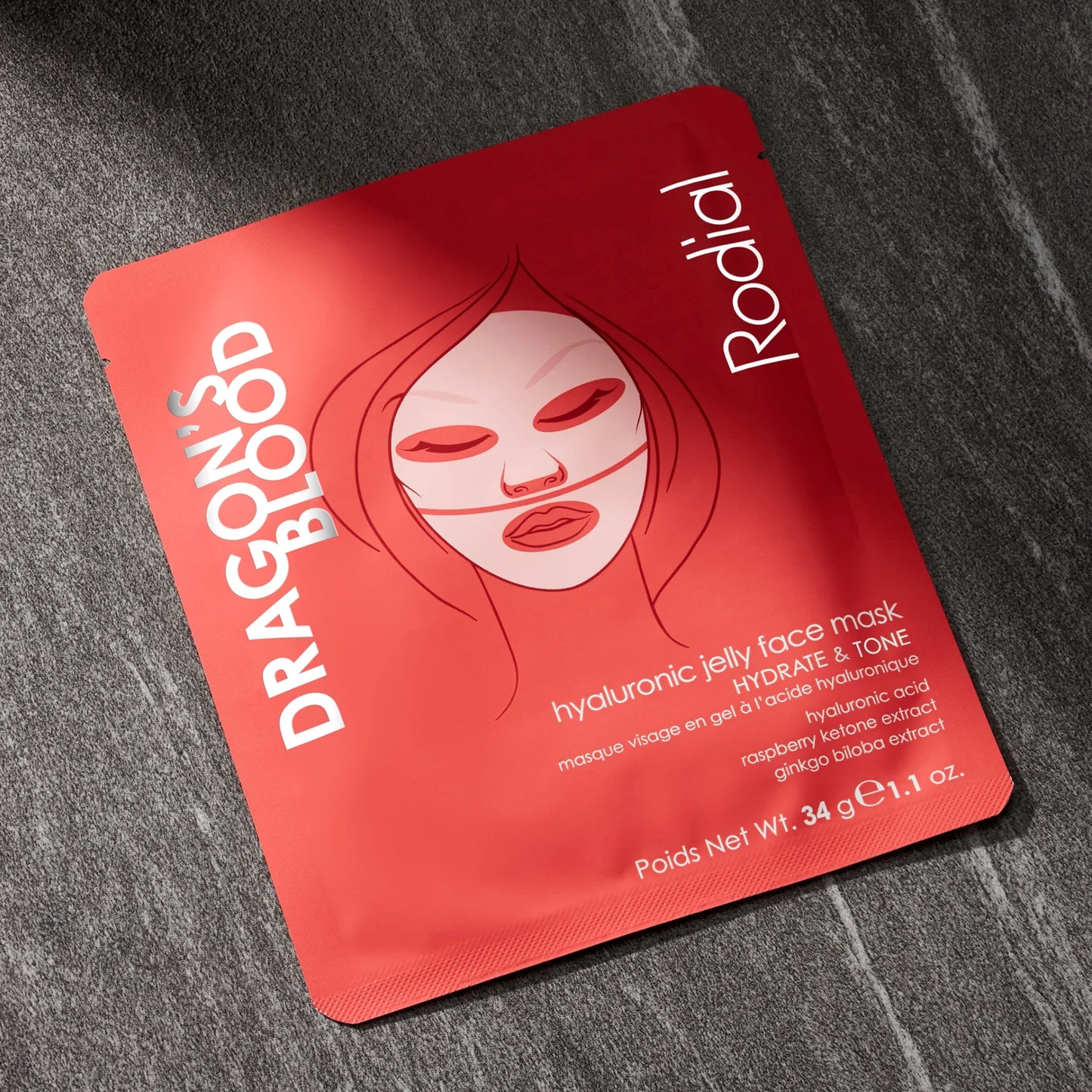 Rodial - Dragon's Blood Hyaluronic Jelly Face Mask