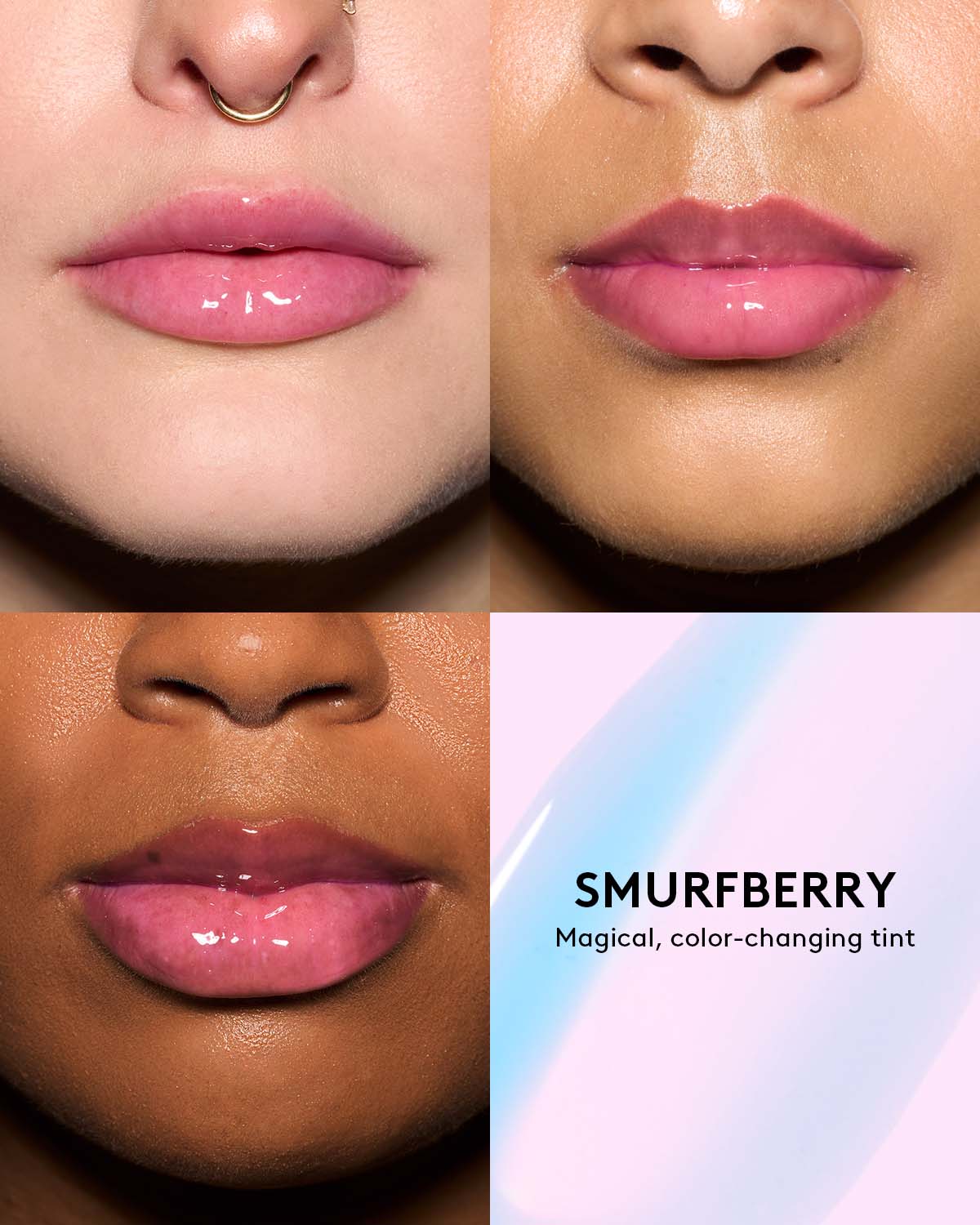 FENTY SKIN - Fenty Treatz Lip Oil In Limited Edition "Smurfsberry" Scent + pH Color Changing Shade
