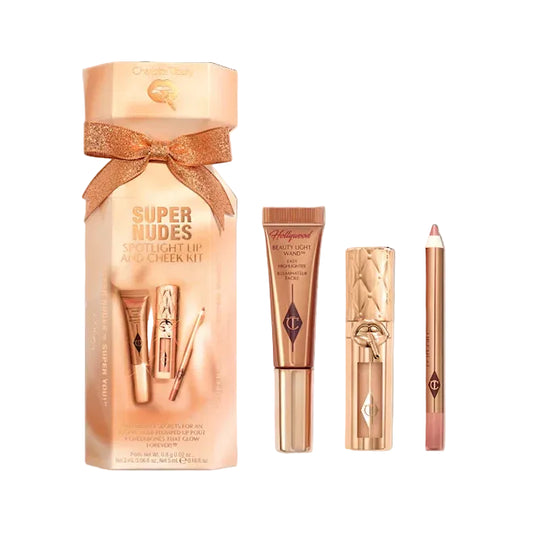 Charlotte Tilbury - SUPER NUDE ICONIC LIP AND CHEEK KIT | New 2025 - 2026 Limited Edition