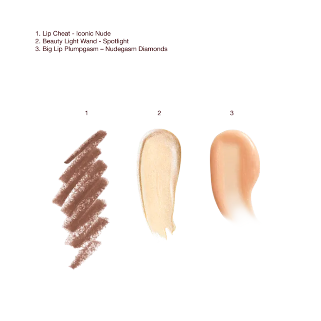 Charlotte Tilbury - SUPER NUDE ICONIC LIP AND CHEEK KIT | New 2025 - 2026 Limited Edition