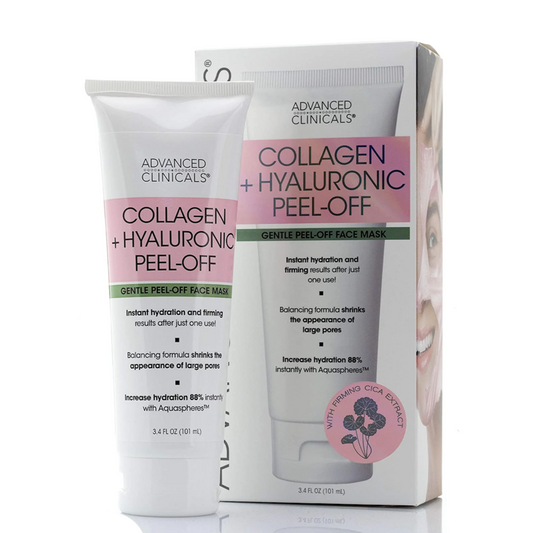 Advanced Clinicals - Collagen + Hyaluronic Acid Anti-Aging Peel-Off Face Mask | 101 mL