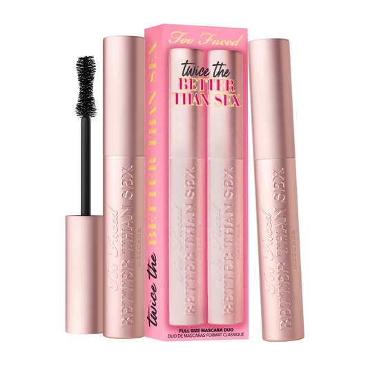 Too Faced - Twice The Better Than Sex: Full Size Mascara Duo