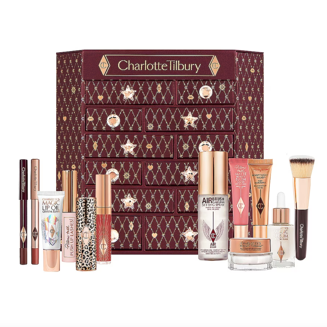 Charlotte Tilbury Beauty Advent Calendar Lucky Chest Of Beauty Secre