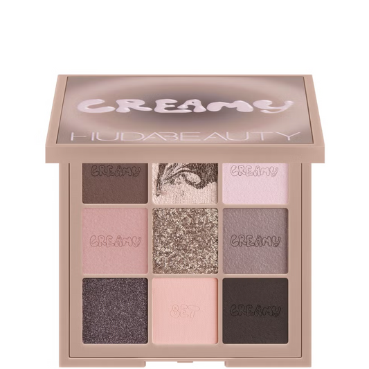 HUDA BEAUTY - Creamy Obsessions Eyeshadow Palette | Greige