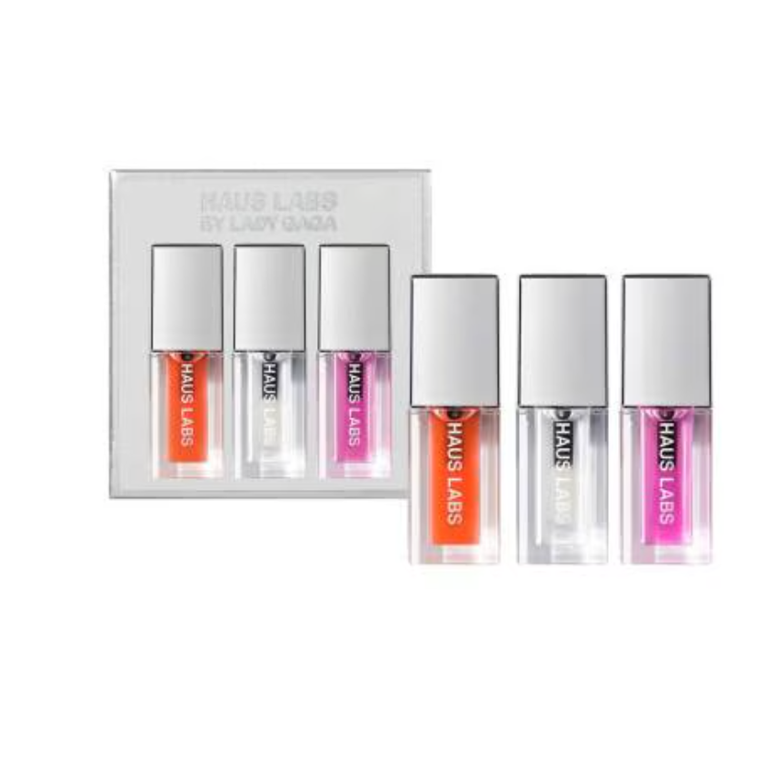 HAUS LABS - Mini PhD Hybrid Lip Oil Trio Set