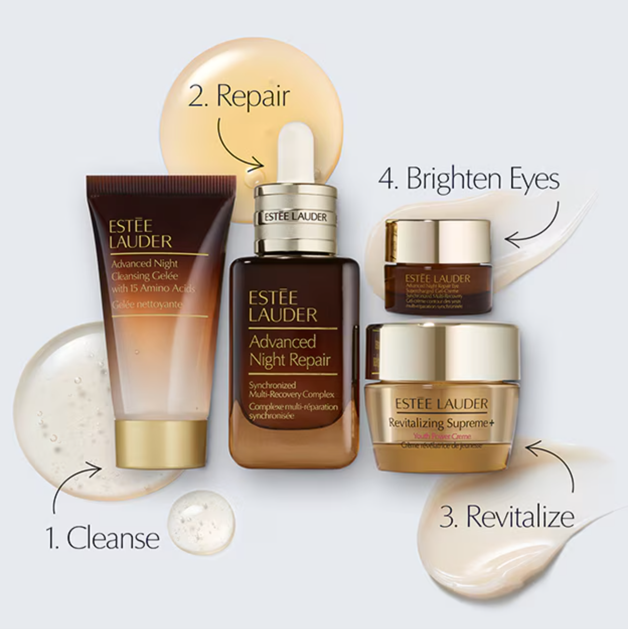 Estee Lauder - Advanced Night Repair Serum Skincare Set The Lift + Glow Routine