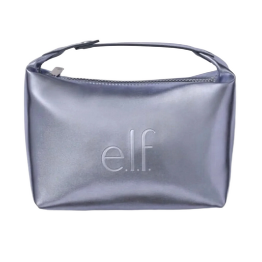 e.l.f - Travel Silver Makeup Bag