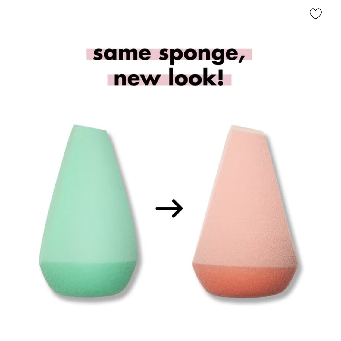 e.l.f - Halo Glow Angled Silicone Face Sponge