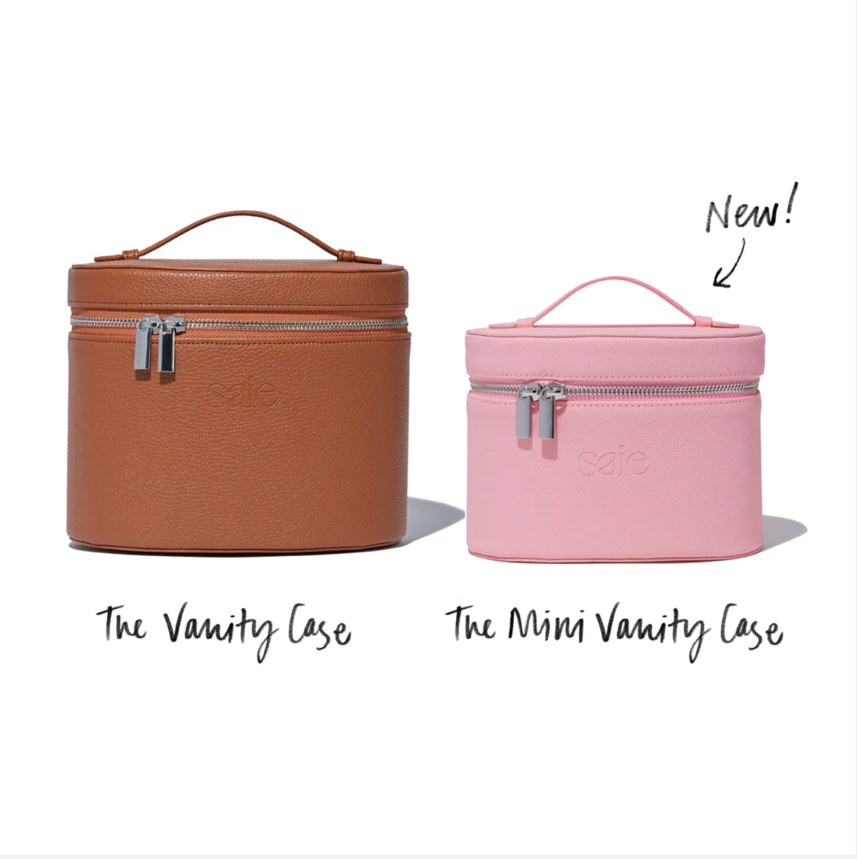 Saie - The Mini Vanity Case | Light Pink
