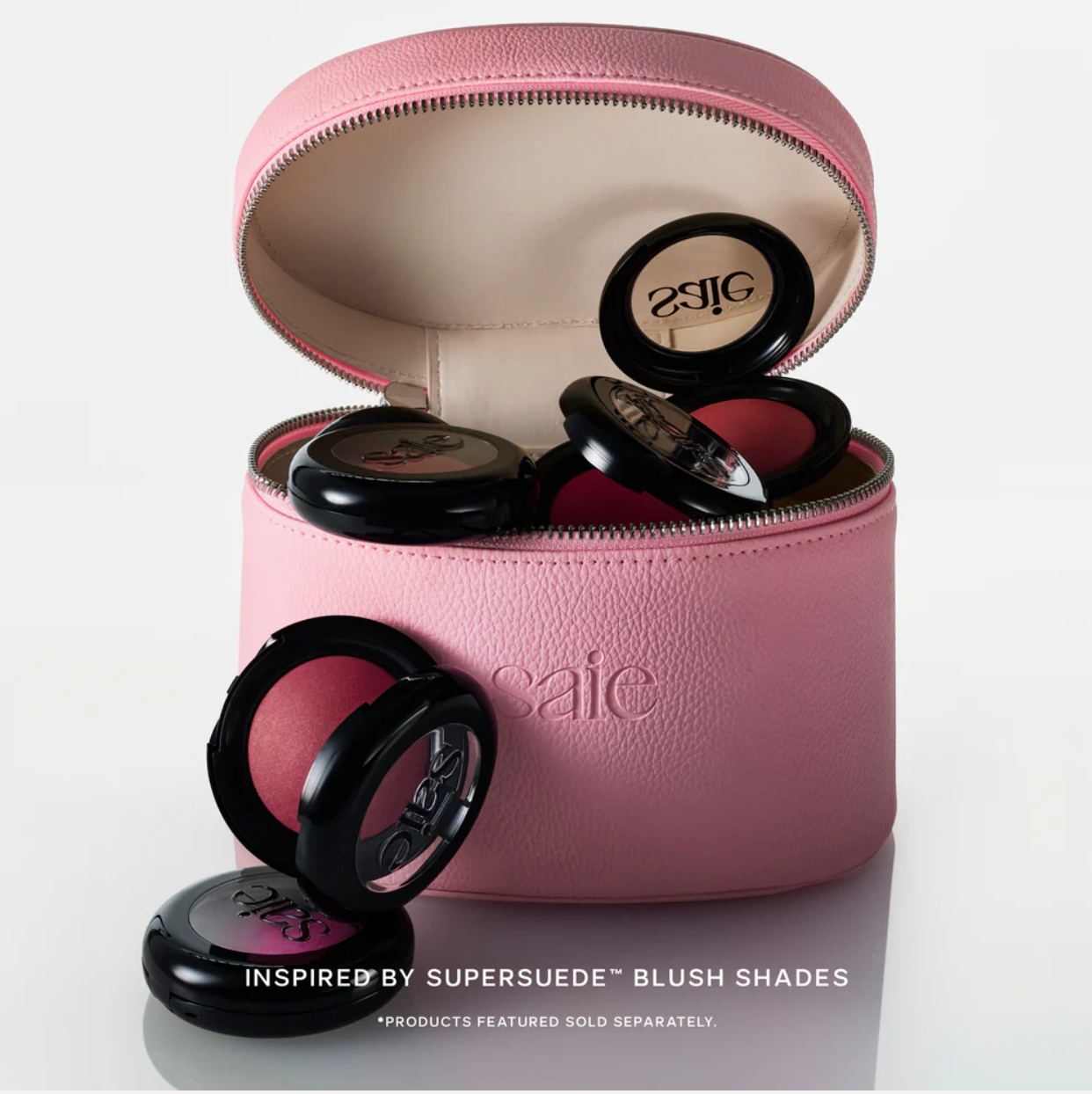 Saie - The Mini Vanity Case | Light Pink
