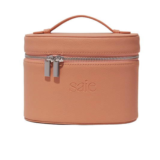 Saie - The Mini Vanity Case | Peach