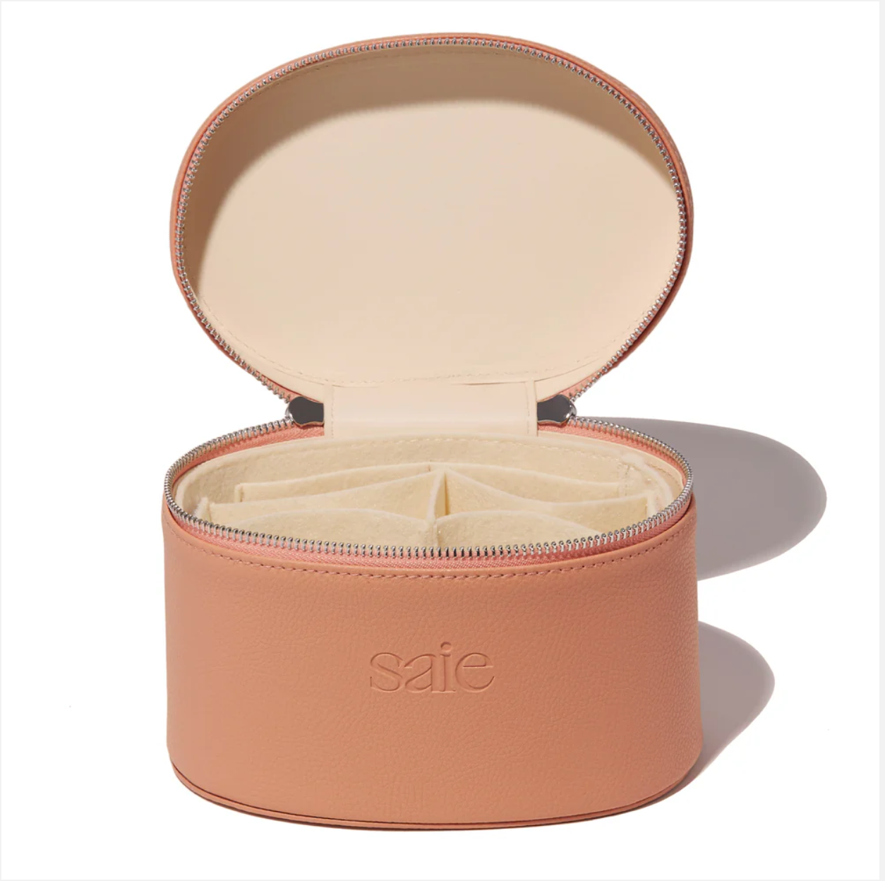 Saie - The Mini Vanity Case | Peach
