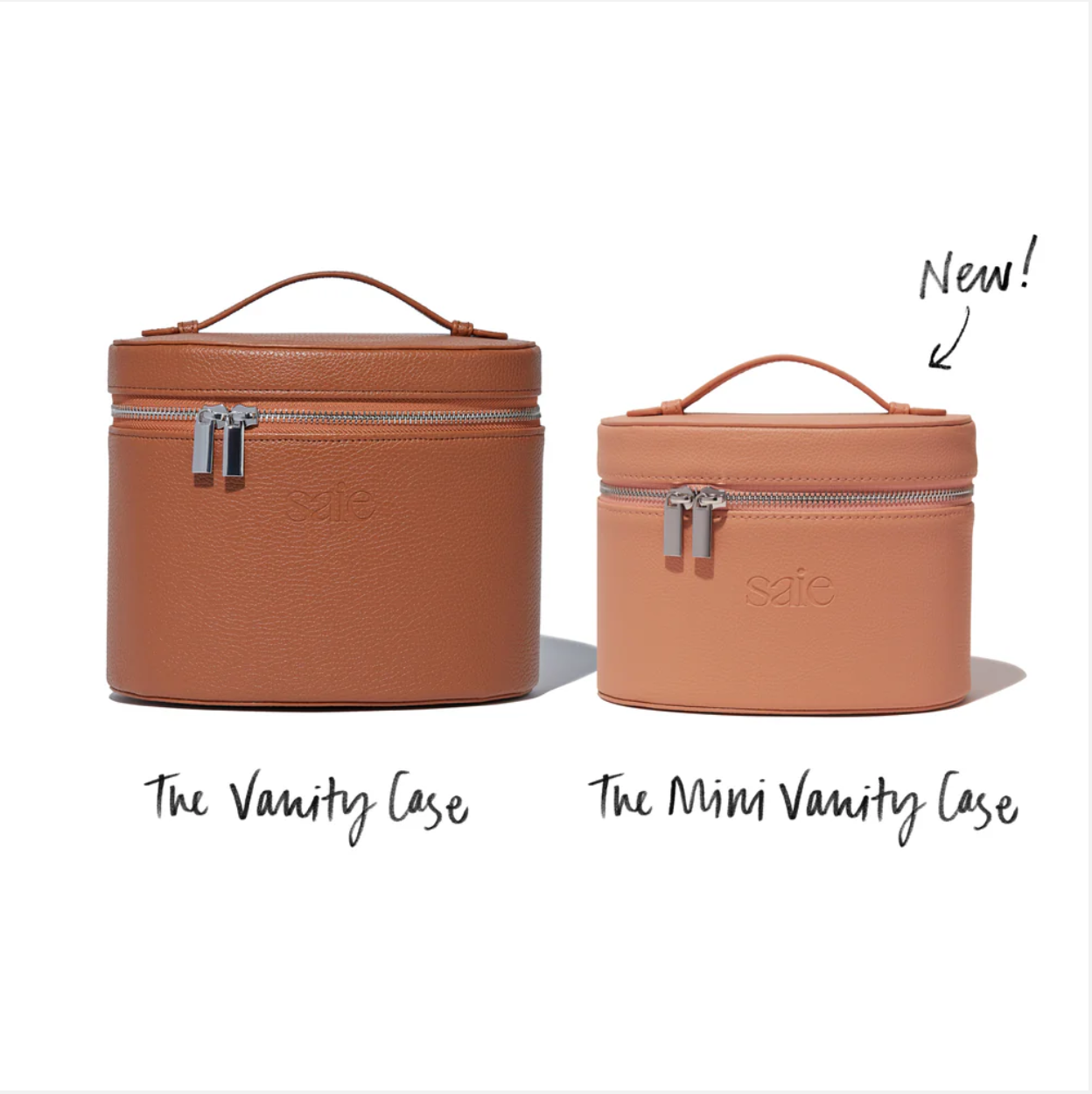 Saie - The Mini Vanity Case | Peach