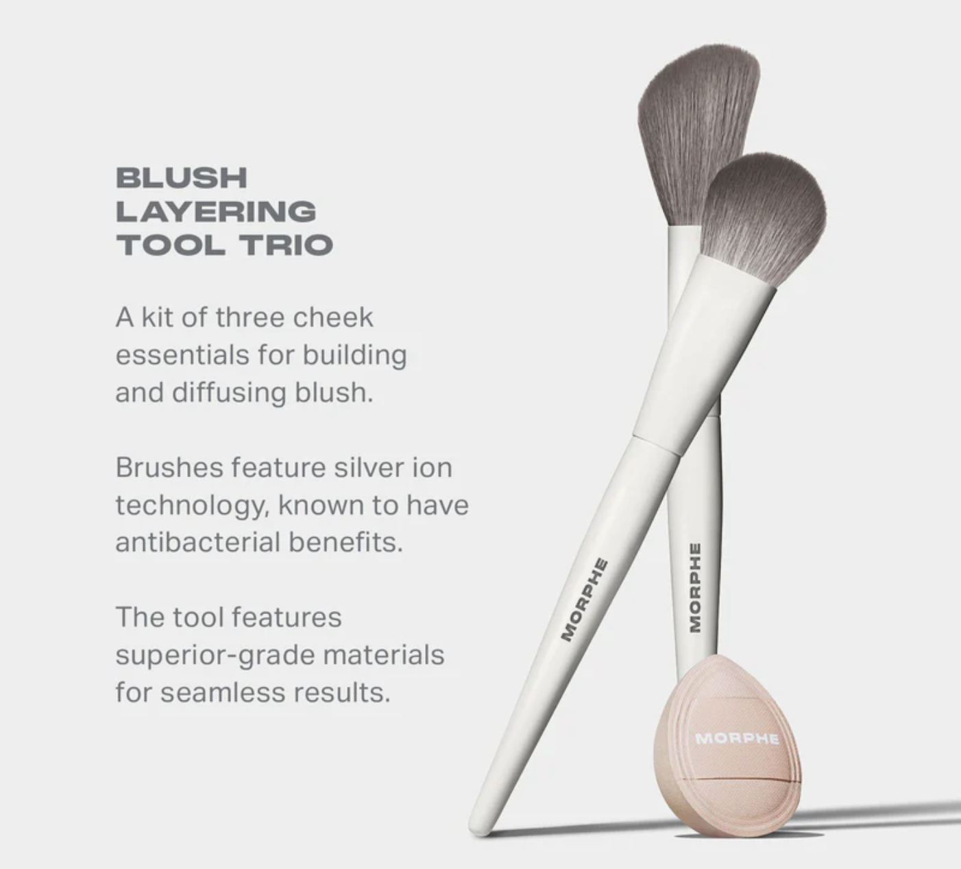 Morphe - Blush Layering Tool trio