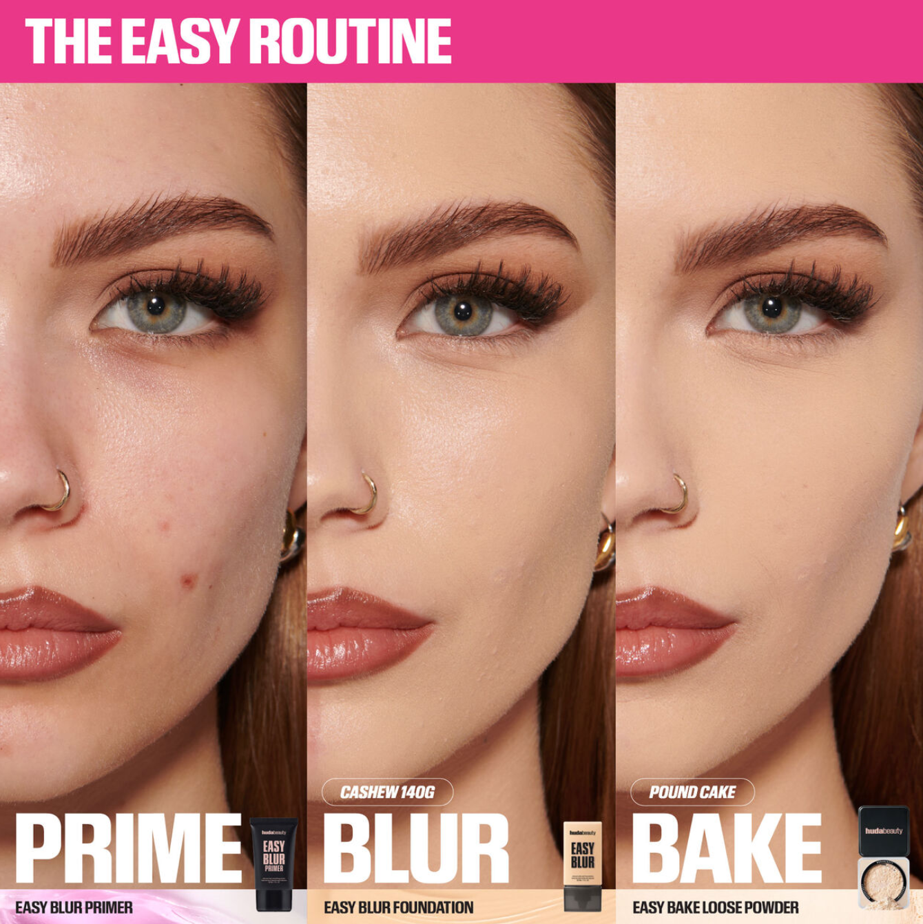 Huda Beauty - Mini Easy Blur Natural Airbrush Foundation with Niacinamide | 10 mL