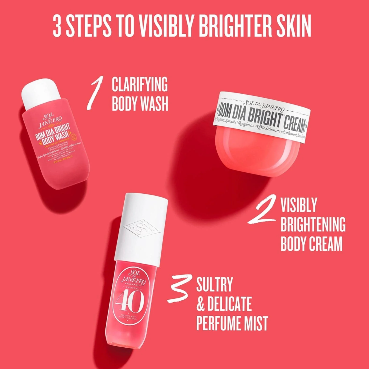 Sol de Janeiro - Make A Bright Entrance Bom Dia Bright™ Body Routine Set
