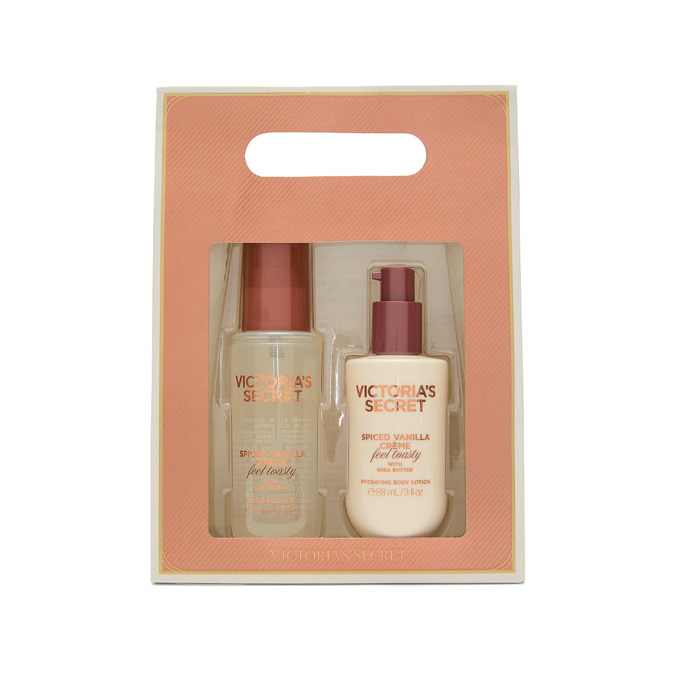 Victoria’s Secret - Feel Toasty 2-Piece Full-Sized Body Mist & Lotion Gift Set