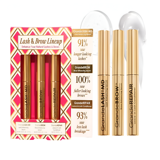 Grande Cosmetics - Lash and Brow Lineup Set