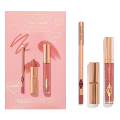 CHARLOTTE TILBURY - PILLOW TALK MEDIUM LIP KIT