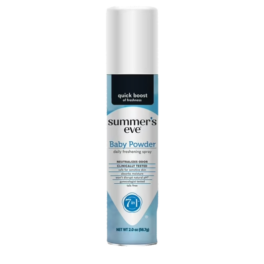SUMMER'S EVE - BABY POWDER 7 IN 1 DAILY SPRAY | 2OZ (56.7G)