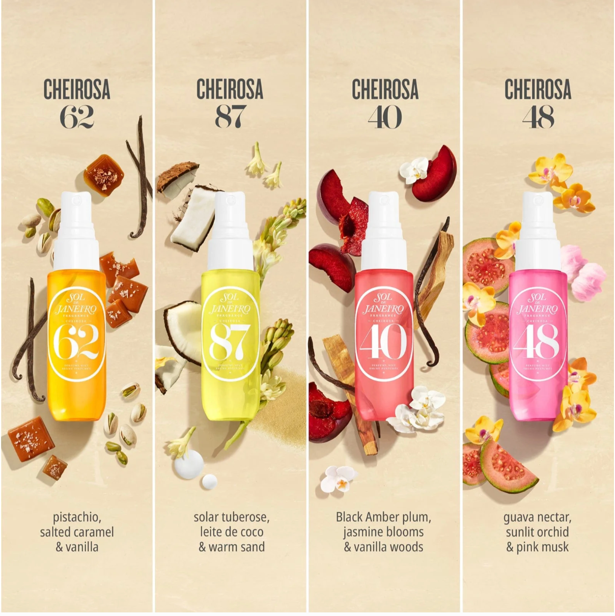 SOL DE JANEIRO - Cheirosa Perfume Mist Set | NEW LIMITED EDITION 2025 - WAVE RIDER