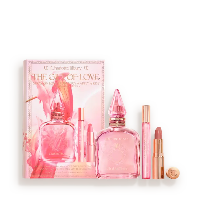 Charlotte Tilbury - The Gift Of Love Kit: Pink Lipstick And Perfume Gifts