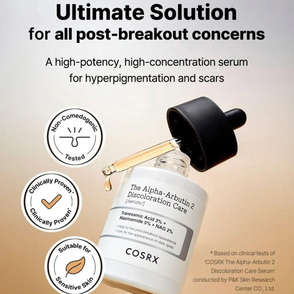 COSRX - The Alpha-Arbutin 2 Discoloration Care Serum