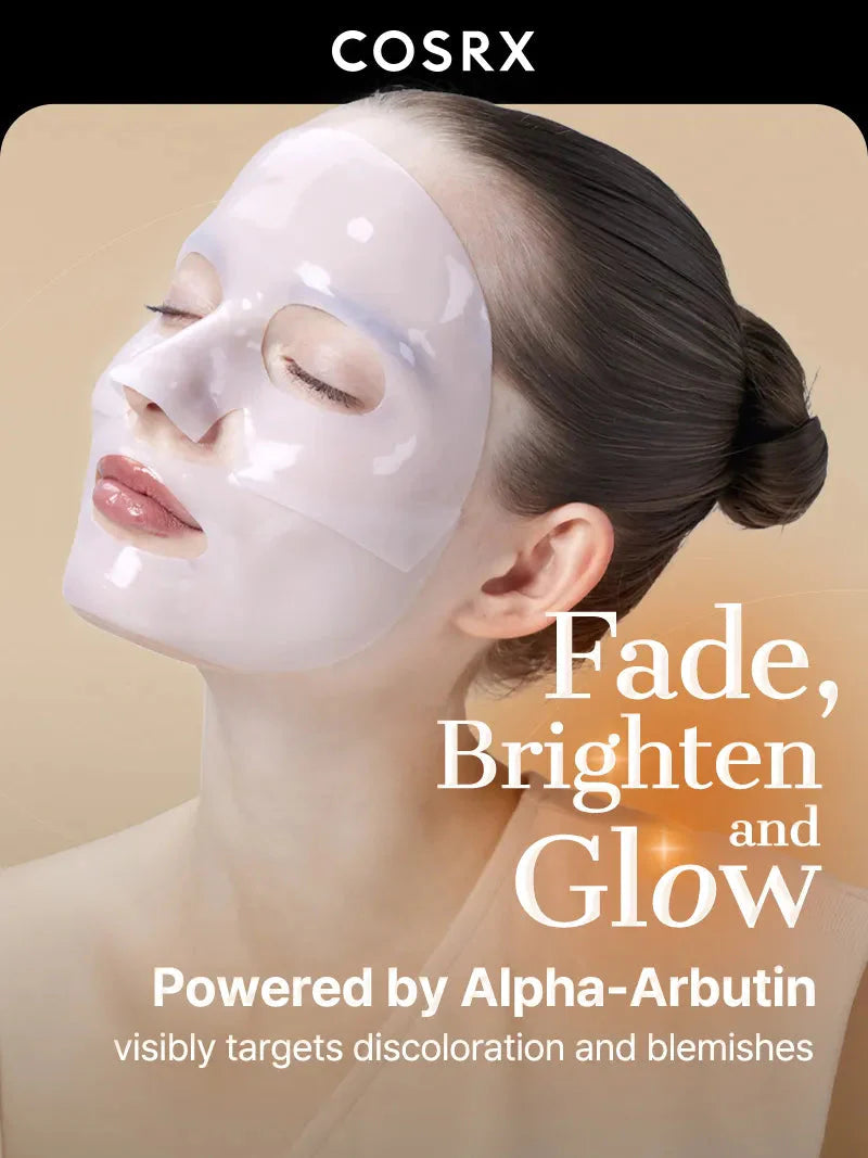 COSRX - The Alpha-Arbutin Discoloration Care Hydrogel Mask_3ea