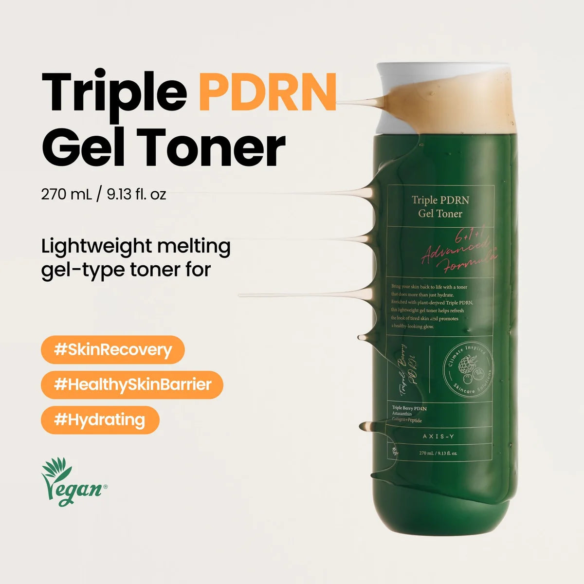 AXIS-Y- TRIPLE PDRN GEL TONER | 270 ML