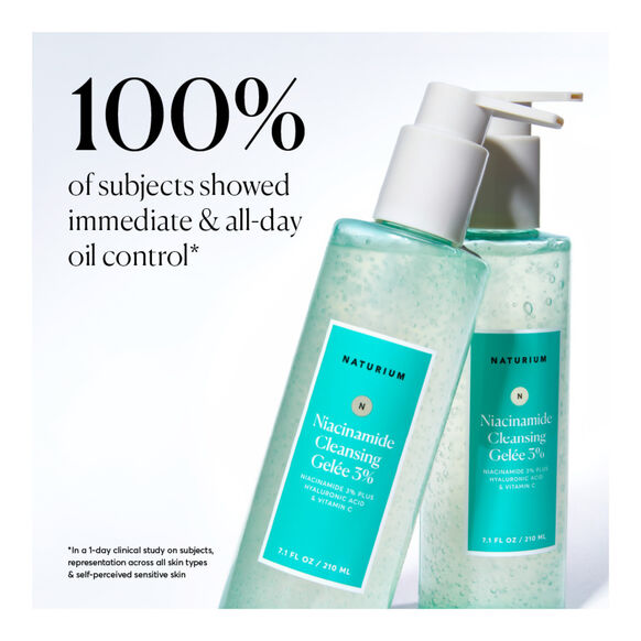 NATURIUM - Niacinamide Cleansing Gelee 3% | 210 mL