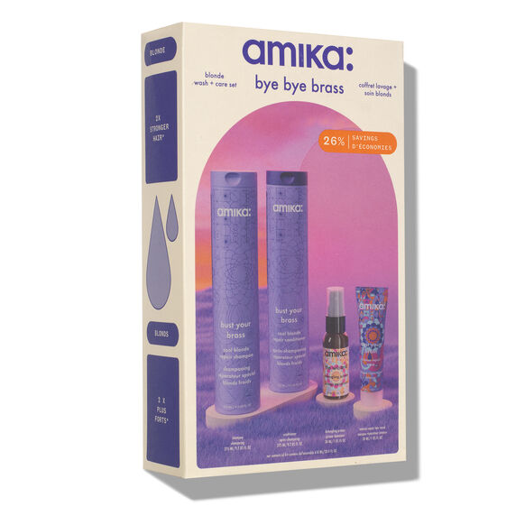 AMIKA - BYE BYE BRASS WASH AND CARE SET (26% savings)