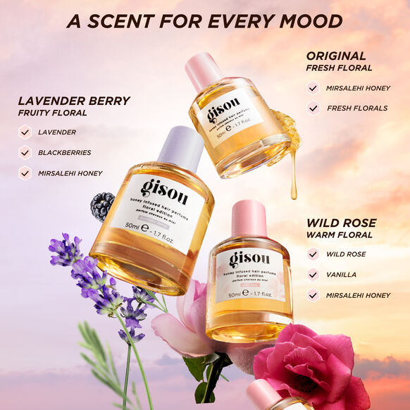 Gisou - Honey Infused Hair Perfumes Set (3 x 15ml)