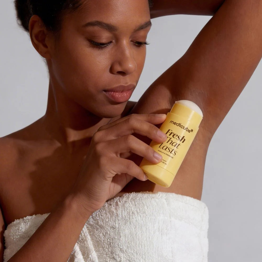 Medicube - Kojic Acid & Turmeric Aluminum-Free Deodorant | Vanilla & Pistachio Perfumed Stick