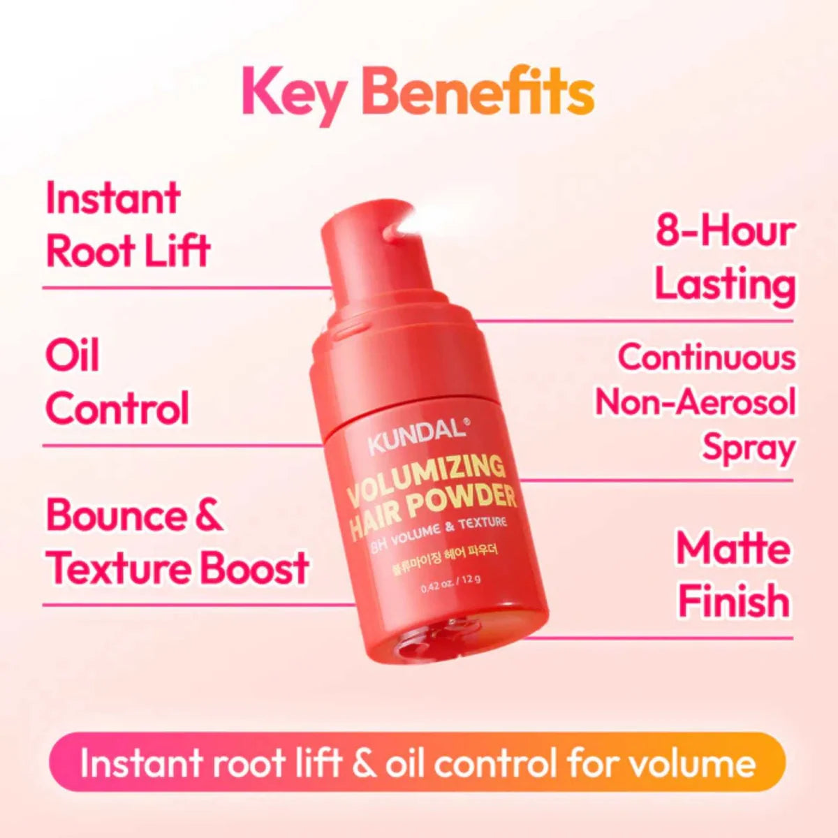 KUNDAL - Volumizing Hair Powder | 12G - Vanilla Pistachio