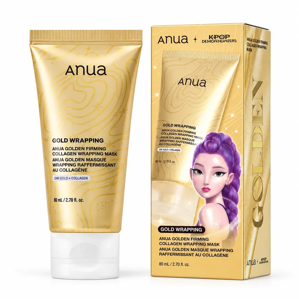 Anua - Kpop Demon Hunters Golden Firming Collagen Wrapping Mask | 80 mL