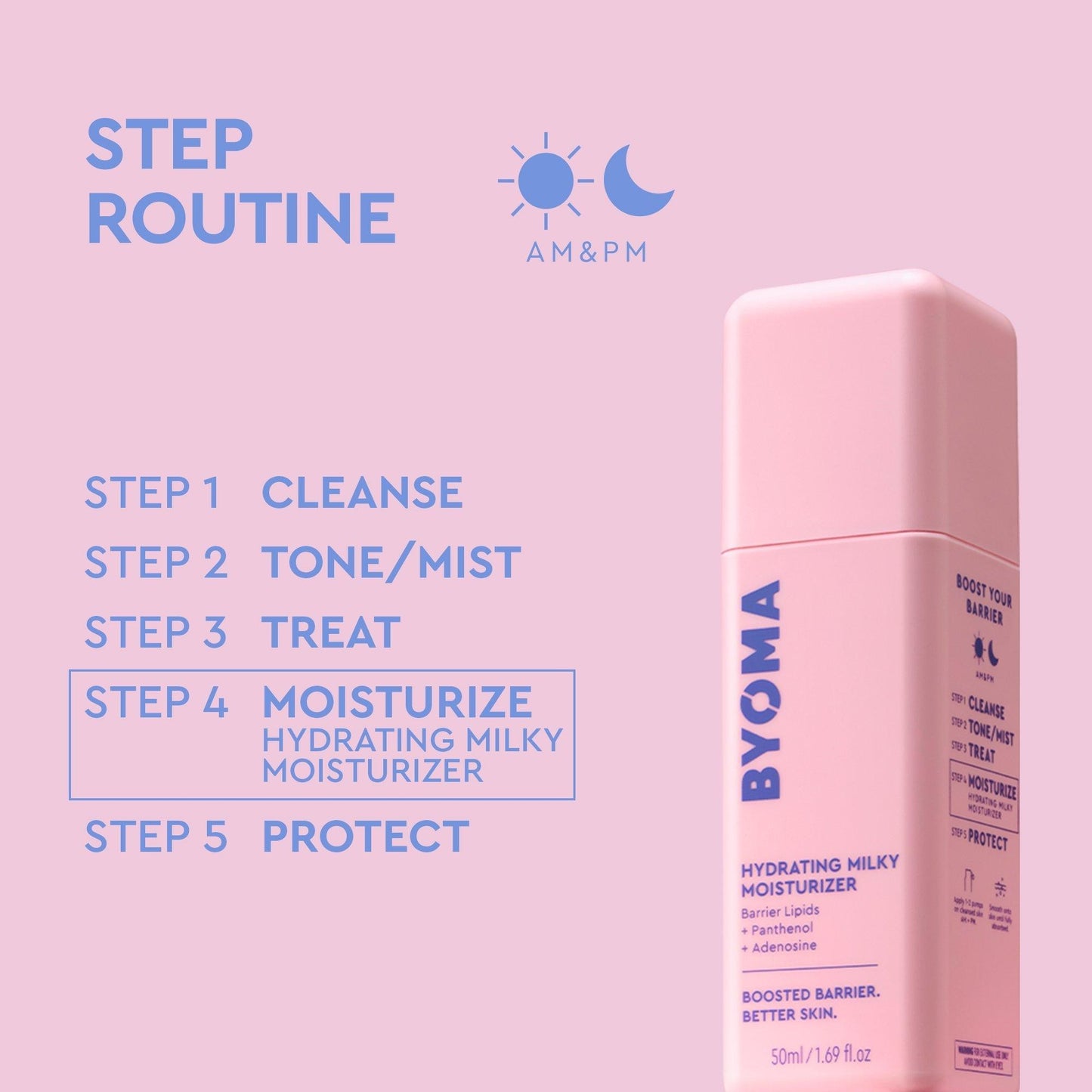 BYOMA - Hydrating Milky Moisturiser | 50 mL