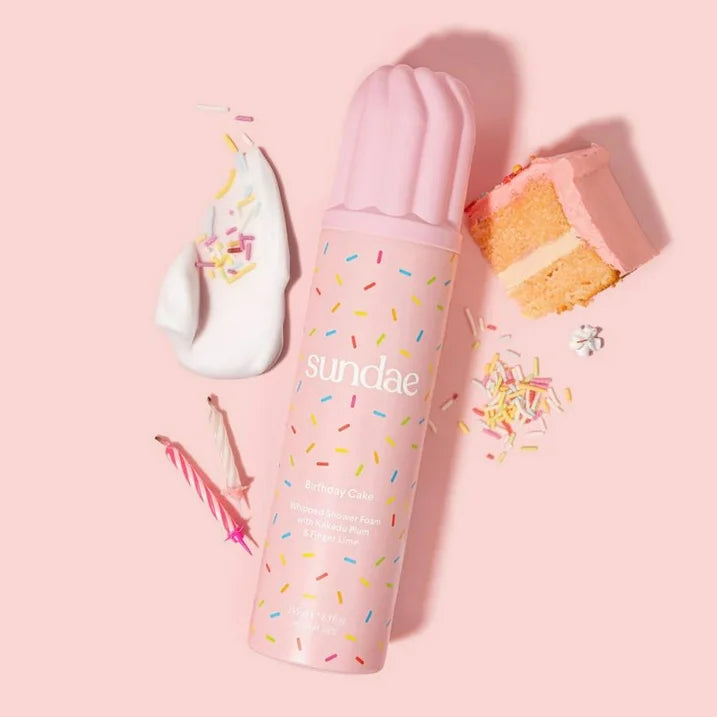 SUNDAE - WHIPPED SHOWER FOAM BIRTHDAY CAKE | 265 ML