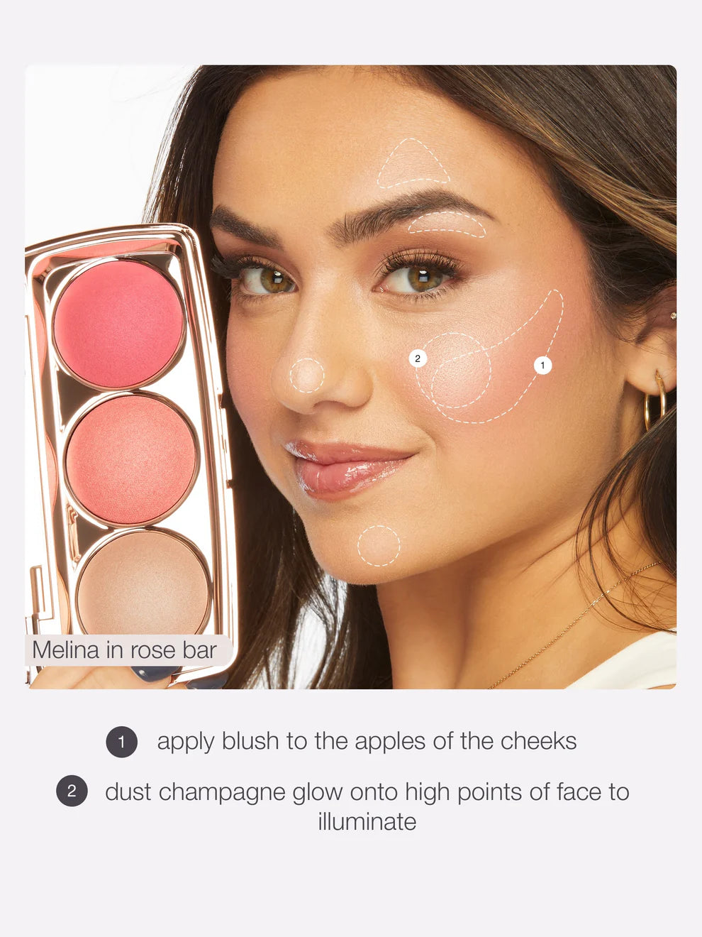tarte - shape tape™ glow blush bar - Rose
