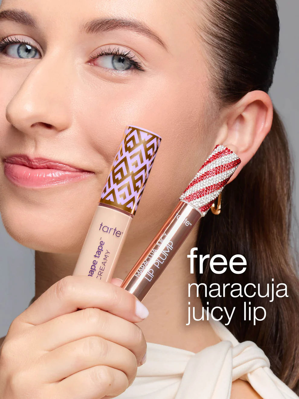 tarte - award winners best-sellers set & lip loop - shape tape™ creamy concealer (SHADE 29N) + maracuja juicy lip