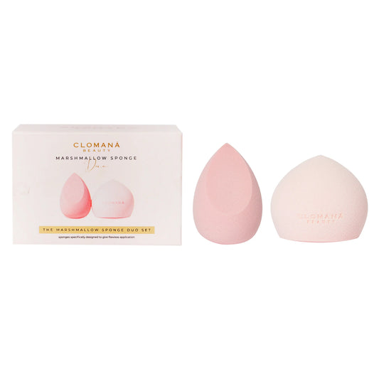 Clomana - Beauty Marshmallow Sponge Makeup Duo
