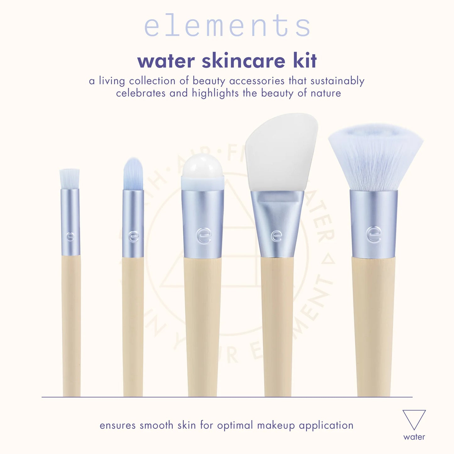 Ecotools - Elements Hydro-Glow Skincare Brush Kit