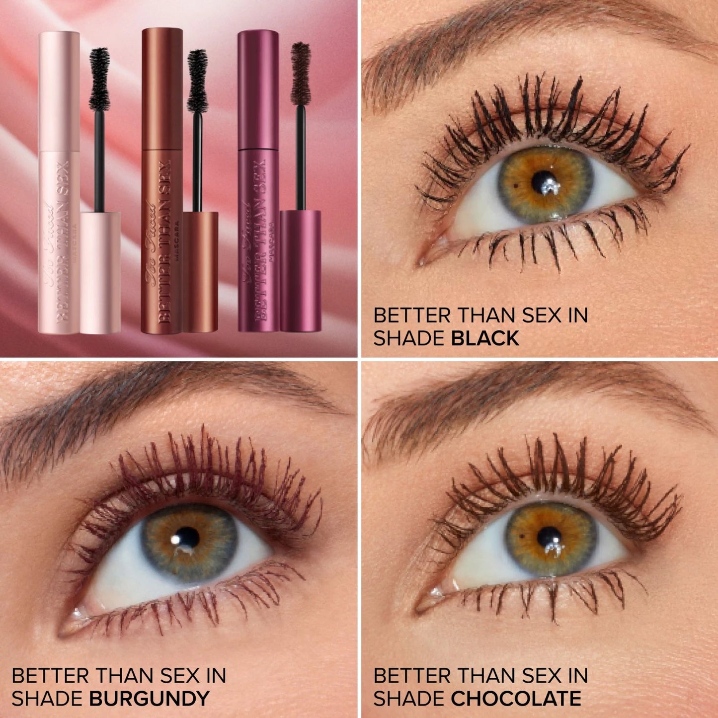 Too Faced - Better Than Sex Mascara Burgundy | 8 mL