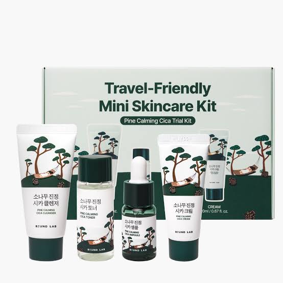 ROUND LAB - Pine Calming Cica trial kit