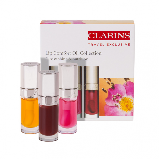 Clarins Lip Comfort Oil Collection Trio Travel Set