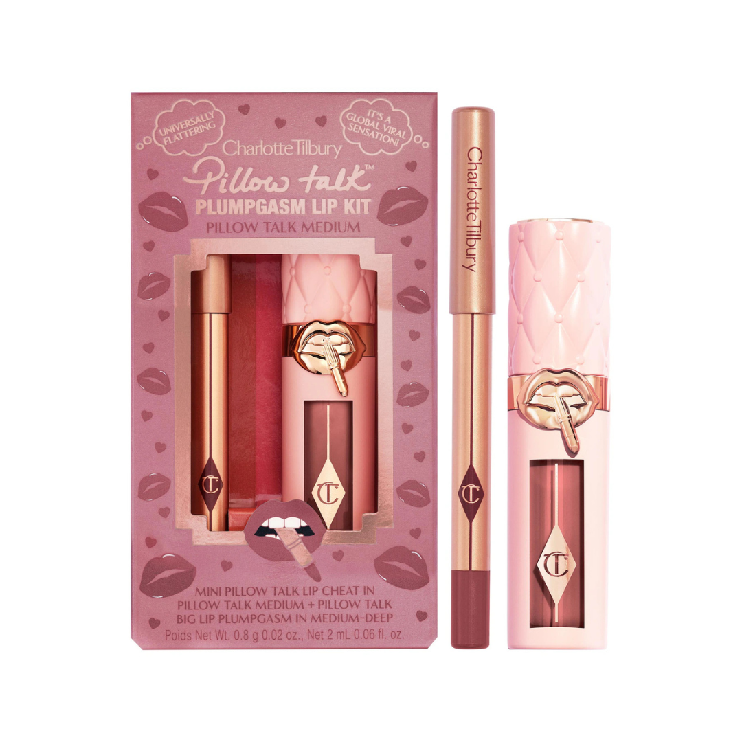 Charlotte Tilbury - Mini Pillow Talk Plumpgasm Lip Liner and Lip Gloss Set