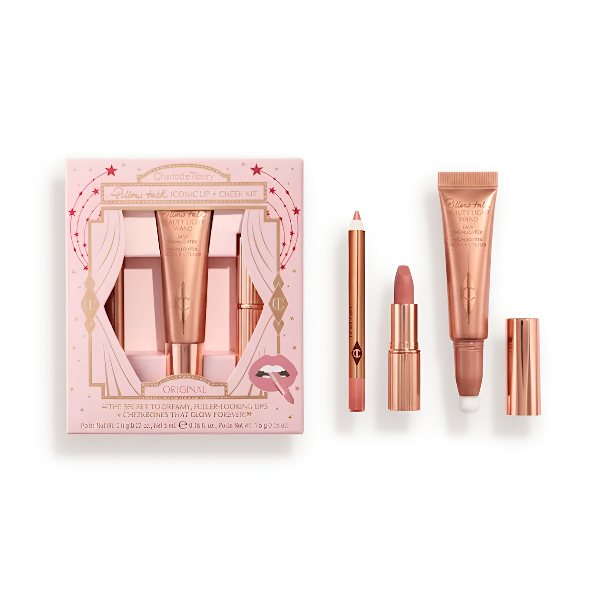 Charlotte Tilbury - PILLOW TALK ICONIC LIP + CHEEK KIT