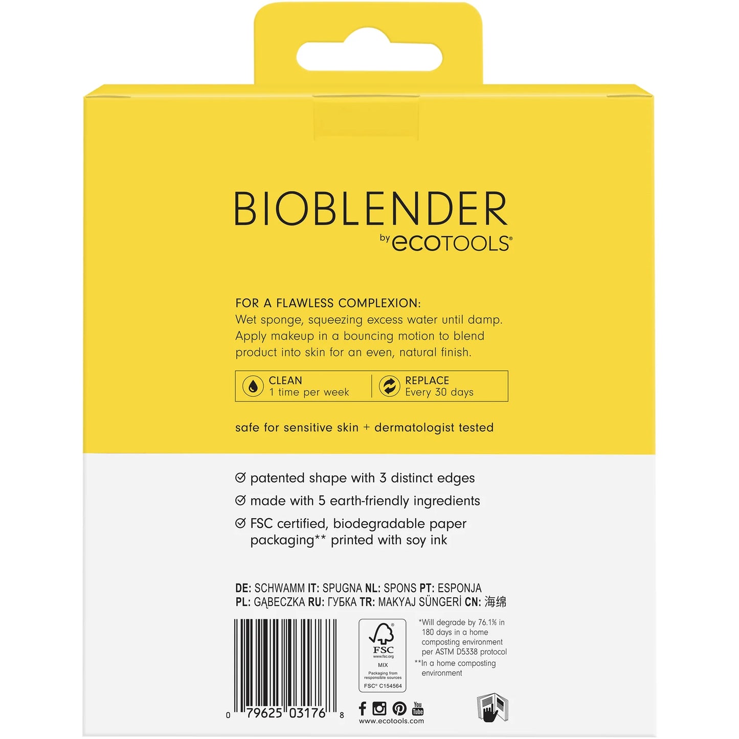 Ecotools - Bioblender Makeup Sponge Trio